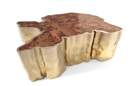 Stuehle Sessel Design von BRABBU Tisch Sequoia