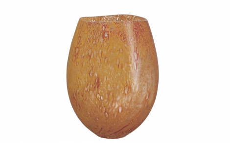 Dekoration Einrichtung Kosta Boda Dino Vase orange