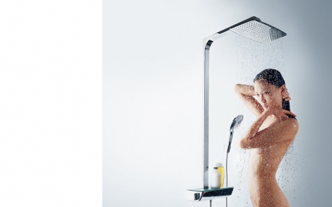 Baddesign Axor Hansgrohe Regendusche