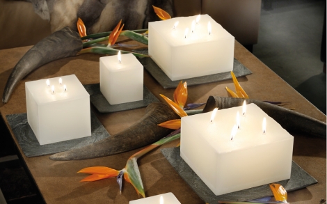 Kerzen Candles ENGELS KERZEN Finca Indoor eckig