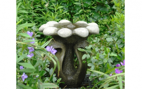 Gartenskulpturen Old English Gardenornaments Fountaine Blume 4