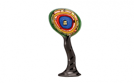 Kunst allgemein Friedensreich Hundertwasser Seelenbaum Blume