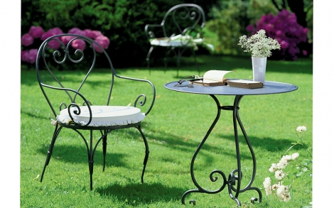 Gartenmoebel von Unopiu Bestseller Gartenstuhl u  Tisch Aurora