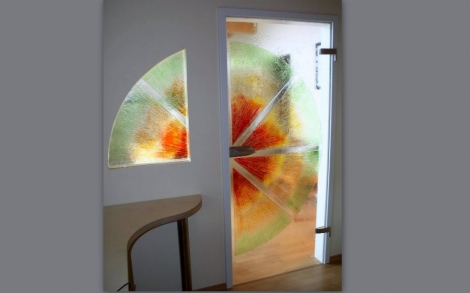 Waschbecken Glaswaschbecken von Magma Glastueren Glasdesign