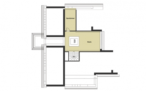 Architektenhaus von BAUFRITZ Patel Grundriss Dachgeschoss