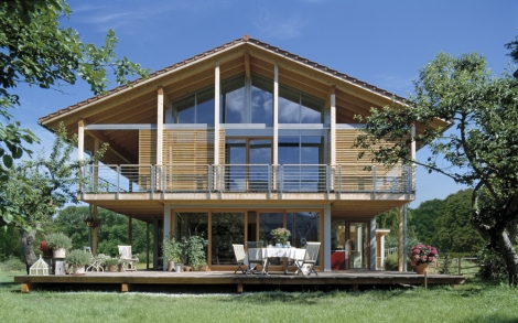 Architektenhaus von BAUFRITZ Landhaus Schauer Baufritz