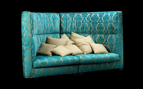Italienische Designermoebel Sessel und Sofa von VG Hochlehnen Zweistitzer NEW ROTONDO