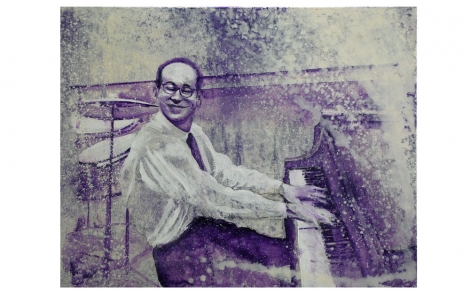 Kunst Kuenstler Kunstmalerei Akram Sultan Der Klavierspieler von 3