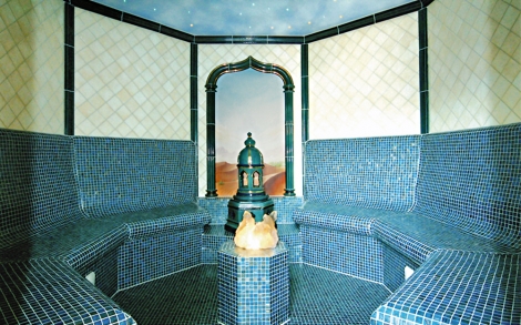 Sauna Wellness Spa SAWESA Edelsteindampfbad von