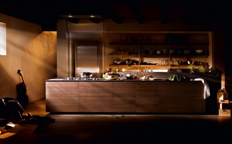 Moderne Kuechen Valcucine Kueche Artematica Noce Tattile 49