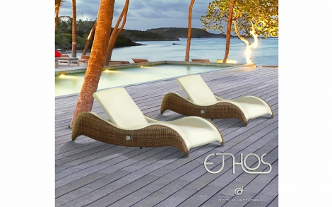 Gartenmoebel Domus Ventures Luxor Sunlounger von