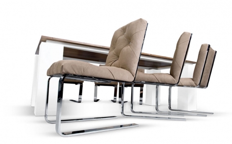 Stuehle Sessel Bretz Wohntraeume MARILYN B 140 Essgruppe by