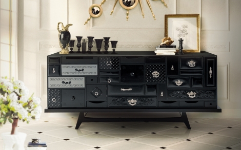 Designermoebel von Boca do Lobo Mondrian Sideboard
