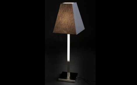 Lampen Leuchten Design und Luester von VG Tischlampe LORY ACCIAIO