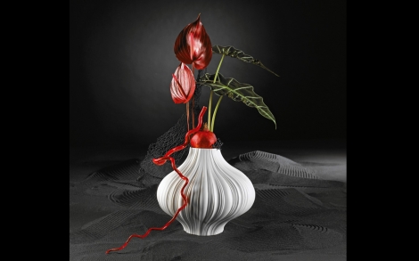 Porzellan und Geschirr Design Rosenthal 50 Jahre Studio Line Vase Plissee M Freyer 1098