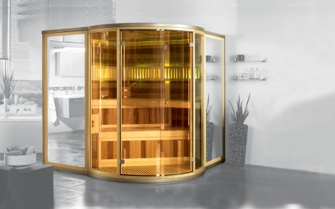 Sauna Wellness Spa Saunalux Oase der Ruhe Arena von