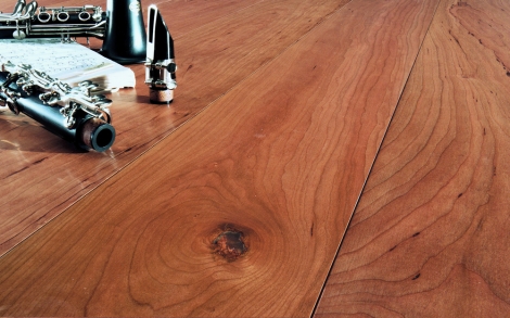 Parkett und Holz Boden Natur von Hain Primus Kirsche Boeden
