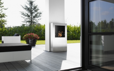 Kaminofen Safretti Kamine Produktreihe Cubico von