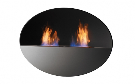 Kaminofen Safretti Kamine Produktreihe Prometheus oval von