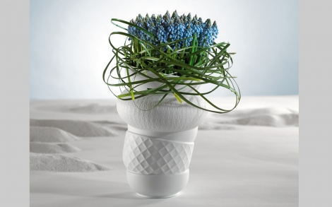 Porzellan und Geschirr Design Rosenthal 50 Jahre Studio Line Vase Reunion P Bergmans 2009