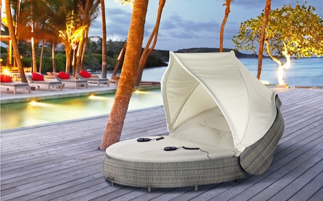 Gartenmoebel Domus Ventures Santa Cruz Double Massageliege von