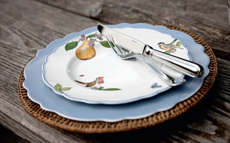 Porzellan und Geschirr Design Rosenthal Hutschenreuther Service Garten Eden 1