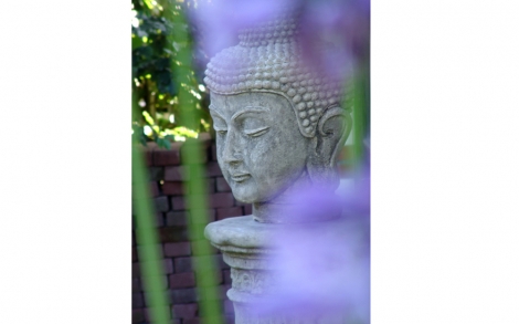 Gartenskulpturen Old English Gardenornaments Skulptur Buddha 8