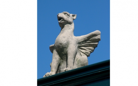 Gartenskulpturen Old English Gardenornaments Skulptur Drache 9