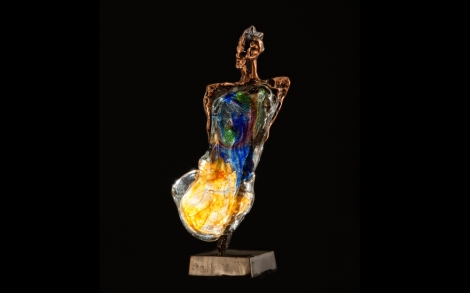 Kunst Galerien Galerie diValore Skulpturen und Ihre Kuenstler Skulptur Ensemble Couple VB von Yves Lohe