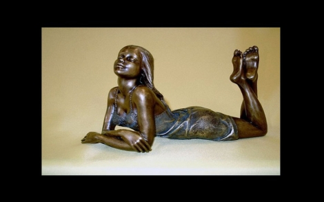 Kunst Galerien Galerie diValore Skulpturen und Ihre Kuenstler Skulptur Schoenheit Bronze von Manuel Vidal