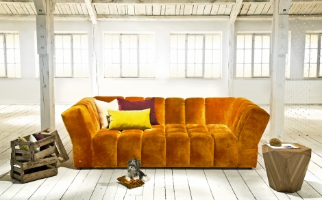 Designermoebel Cultsofa von Bretz Sofa CHOCOLAT F129 280 4