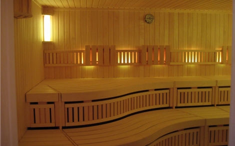 Sauna Wellness Spa Saunalux Oase der Ruhe Studioline von innen IV