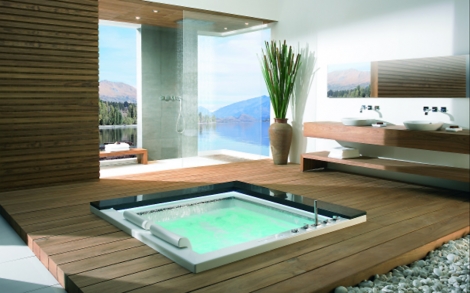 Badezimmer Baeder Exklusive und Bad Design von Kaesch TAKIYU Collection SQ180 KAESCH