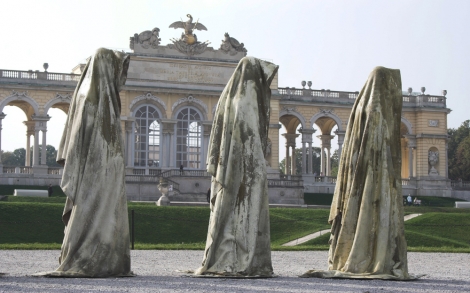 Kunst Kuenstler Bildhauer Manfred Kielnhofer THE GUARDIANS DIE WAeCHTER DER ZEIT 4