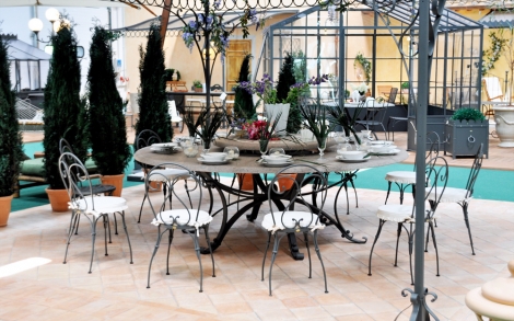 Gartenmoebel von Unopiu Bestseller Tisch Lazy Susan