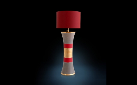 Lampen Leuchten Tischleuchten von Longwy Tischleuchte Haute Modell Bayadere 3