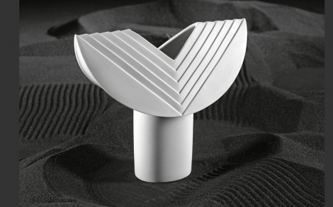 Porzellan und Geschirr Design Rosenthal 50 Jahre Studio Line Vase Totem A Pozzi 1984