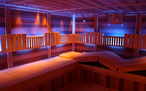 Sauna Wellness Spa Saunalux Oase der Ruhe Ultraline von