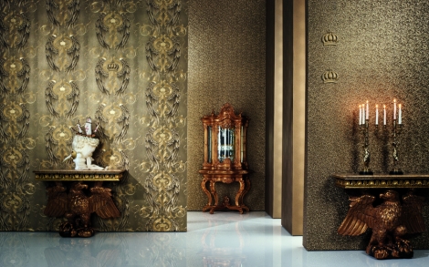 Design Luxus Tapeten Vliestapete mit pompoesen Engelsfluegel 3