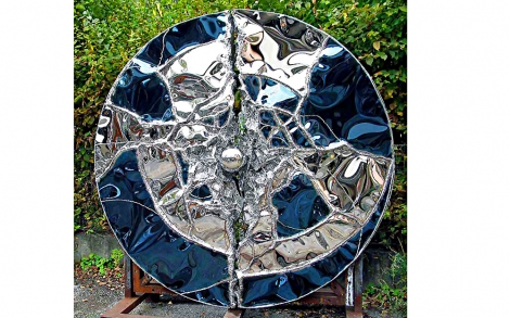Kunst Kuenstler Bildhauer Gahr metallART Wandkunst von