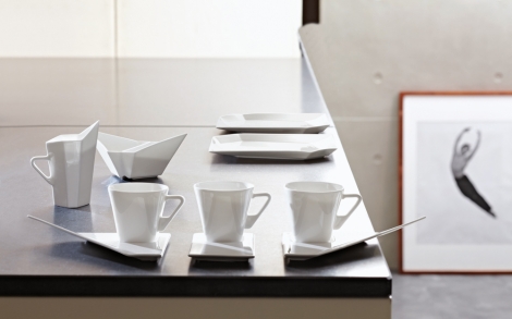 Porzellan und Geschirr Design Ritzenhoff Swan 1