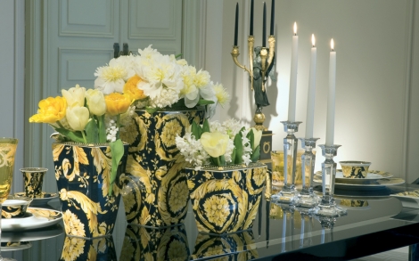 Porzellan und Geschirr Design Rosenthal Versace Barocco 1