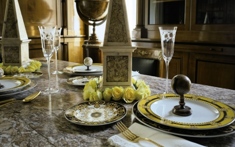 Porzellan und Geschirr Design Rosenthal Versace Barocco 2