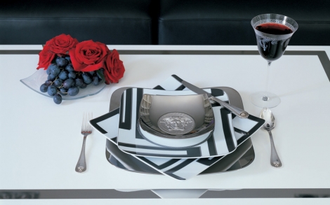 Porzellan und Geschirr Design Rosenthal Versace Dedalo 1
