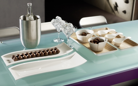 Porzellan und Geschirr Design Villeroy Boch NewWave Die Inszenierung von Genuss wird neu definiert 1