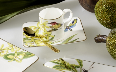 Porzellan und Geschirr Design Villeroy Boch Amazonia Extravagante fantasievolle Classic Serie 3