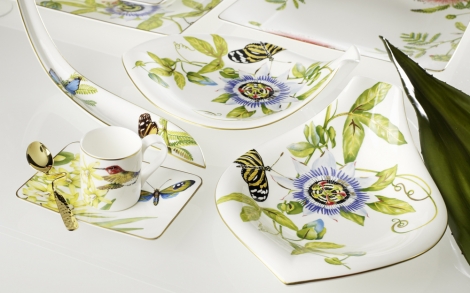 Porzellan und Geschirr Design Villeroy Boch Amazonia Extravagante fantasievolle Classic Serie 5