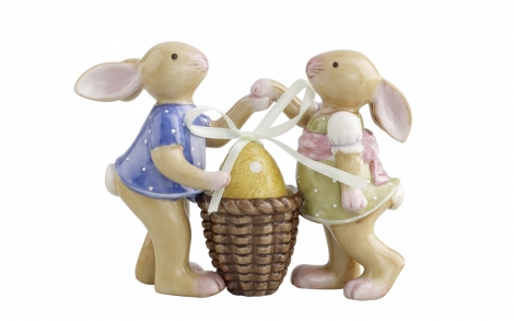 Porzellan und Geschirr Design Villeroy Boch Fruehlingskollektion 2011 Bunny Family