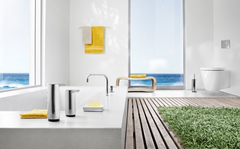 NEWS aus der Kueche blomus Design SENTO Badserie  Seifenspender von