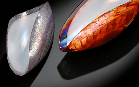Dekoration Einrichtung Yalos Murano Glasschalen CAPRI von